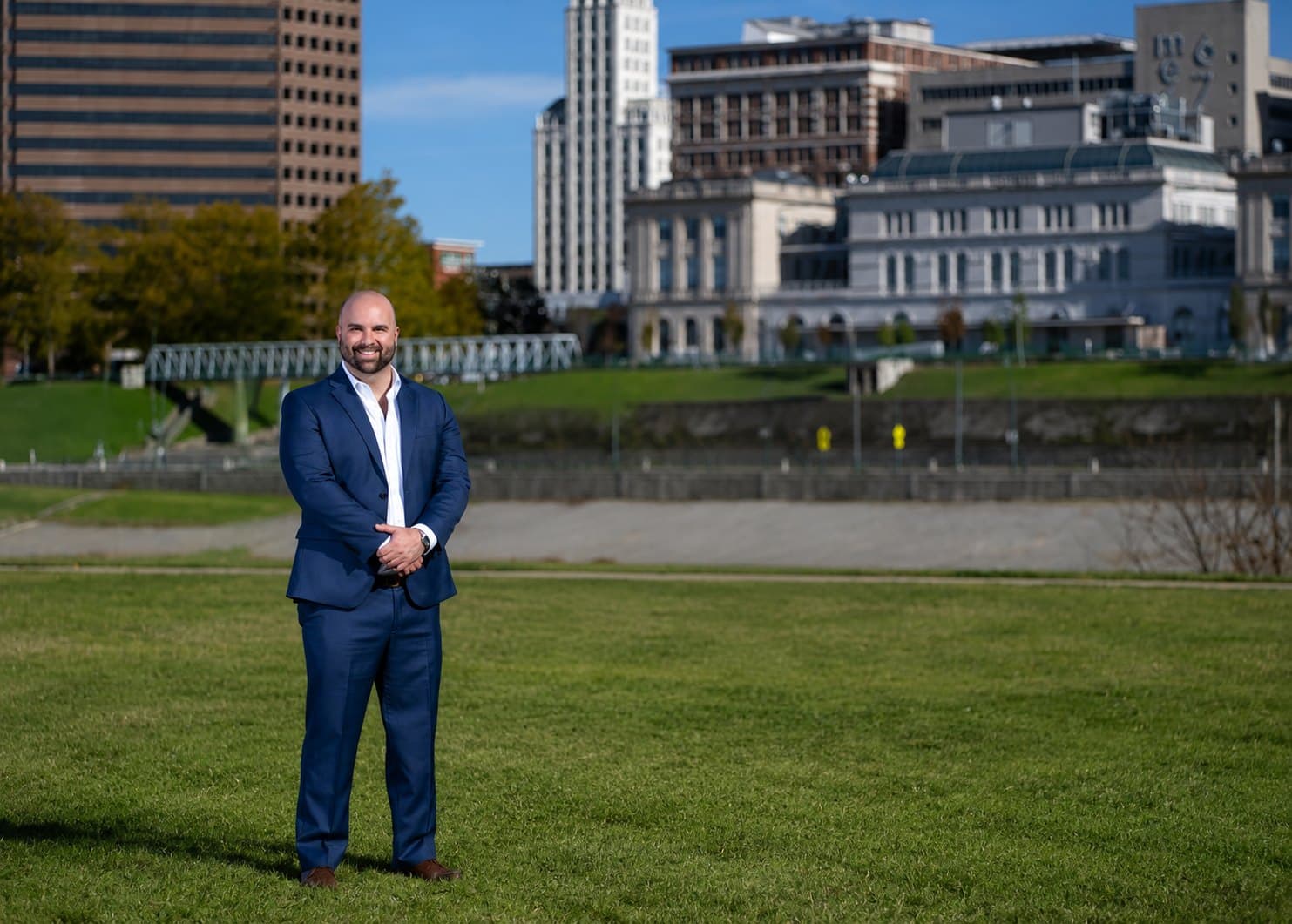 Stephen Mansour in downtown Memphis